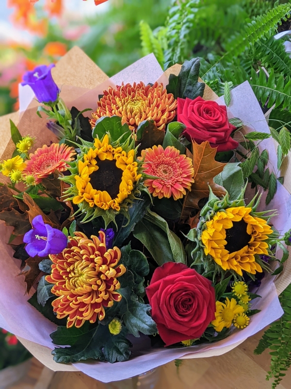 Simply Flowers Cheadle Local Flower Delivery Seasonal Autumn Flower Bouquet